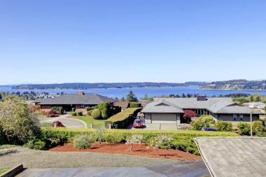 güzel arka güverte görünümü