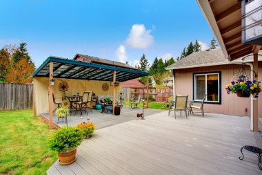 grev güverte pergola