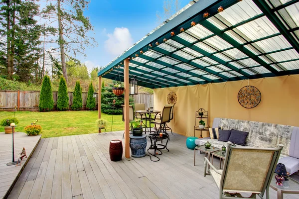 Patio pergola design — Stock Photo, Image