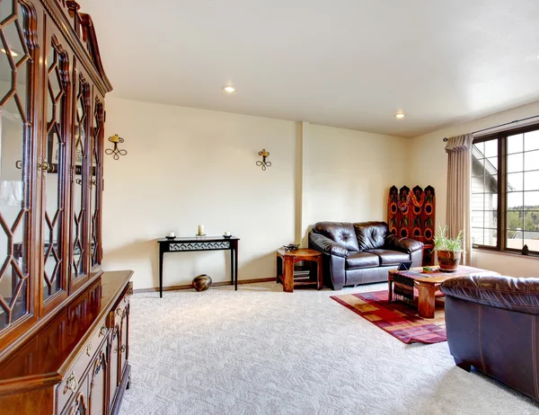 Starožitný styl obývací pokoj — Stock fotografie