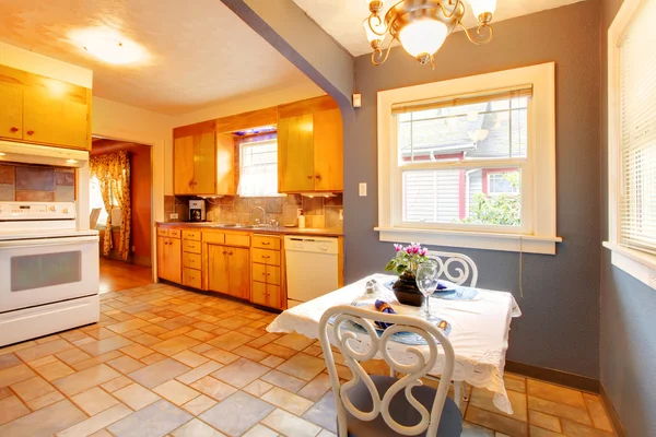 Dining and kitchen room interior — Stock Photo, Image