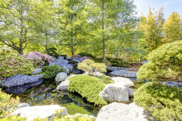 Japanse tuin in san diego — Stockfoto