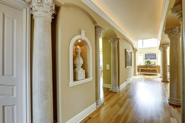 Luxury house interior. Hallway — Stock Photo, Image
