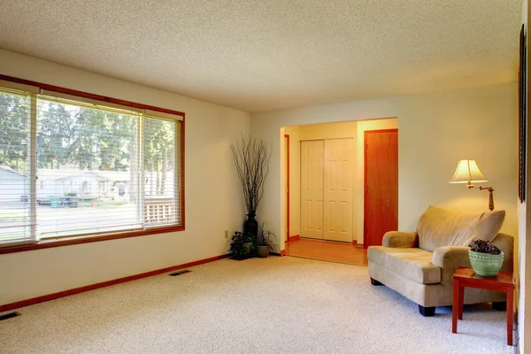 Living room and entrance hallway — Stock Photo, Image