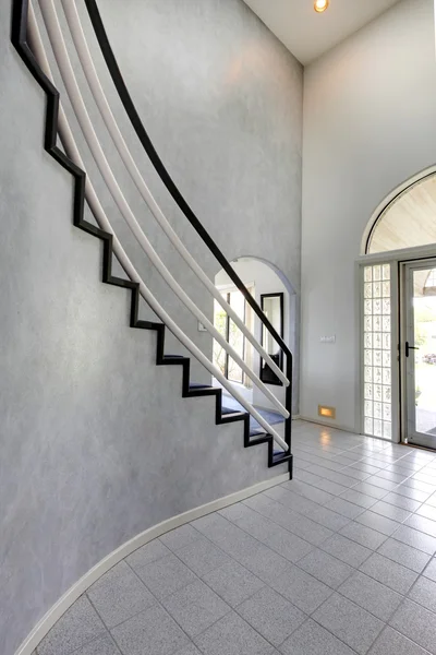 Modern foyer. View of staircase — Stock Photo, Image