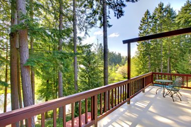 geniş grev güverte görünümü