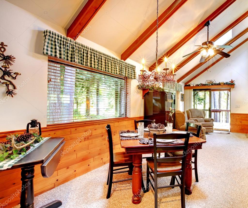 Log Cabin House Interior Stock Photo C Iriana88w 48348141