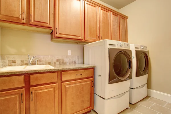 Laundry room interior — Stock Photo, Image