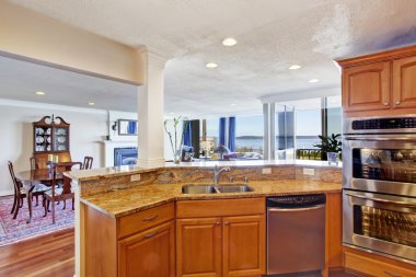 mutfak oda iç modern daire