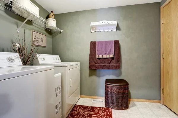 Laundry room interior — Stock Photo, Image