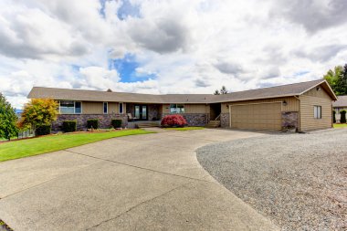 evin dış duvar döşeme ile