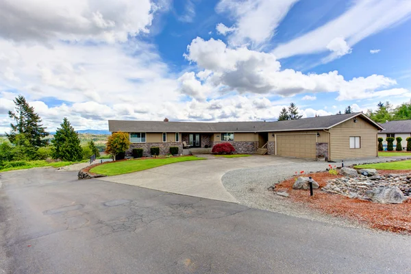 evin dış duvar döşeme ile