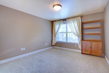 boş oda iç kabine ile