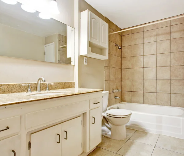 Bathroom interior in empty house — Stock Photo, Image