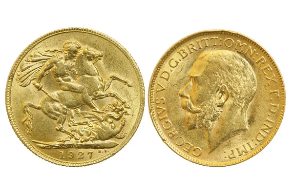 Sovereign coin — Stock Photo, Image