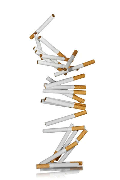 落下のタバコ — ストック写真