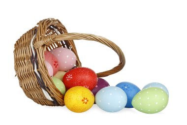 Paskalya yumurtası ve sepeti