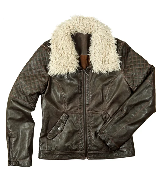 Leather jacket — Stock Photo, Image
