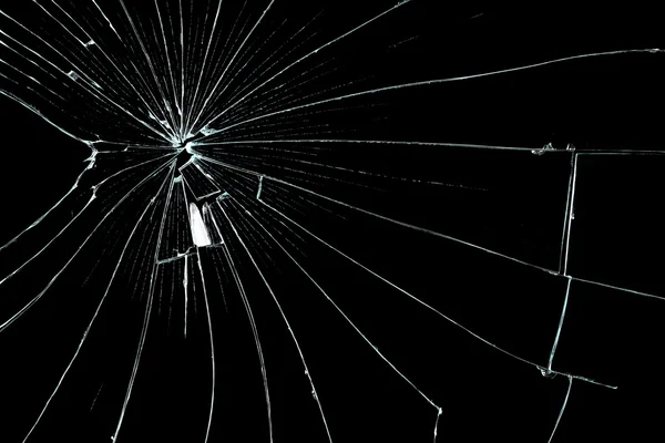 Cracked glass Royalty Free Stock Photos
