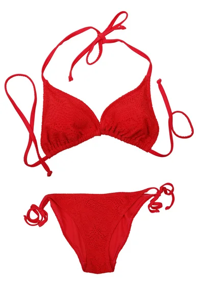 Bikini vermelho — Fotografia de Stock