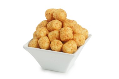 Bir kase mısır gevreği.