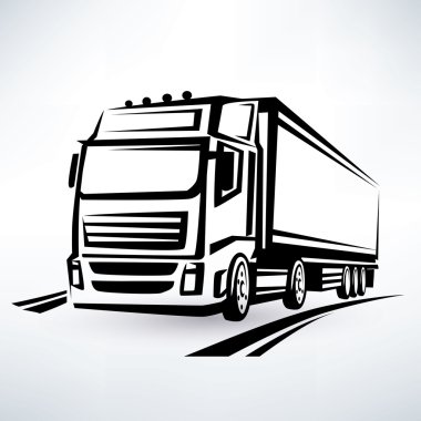 Free Free 231 Vector Semi Truck Svg SVG PNG EPS DXF File