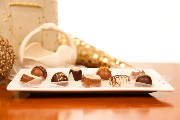 Fancy Chocolates — Stock Photo, Image