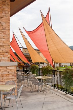 Restoranın açık veranda