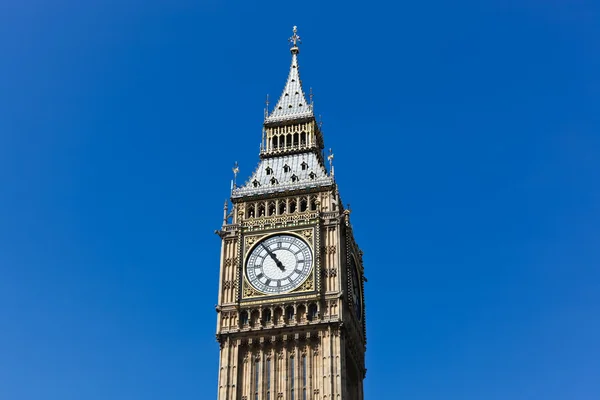 Big Ben, a kék ég — Stock Fotó