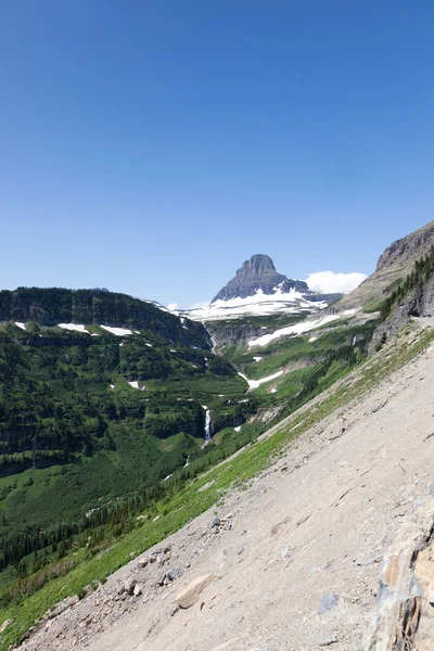 Mt. dělo, národní park glacier — Stock fotografie
