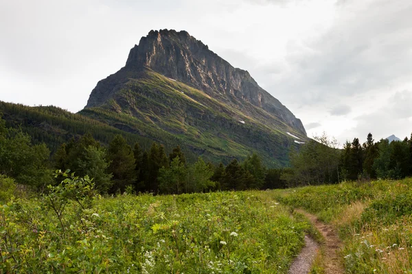 Ösvény a Mt. Grinnell — Stock Fotó