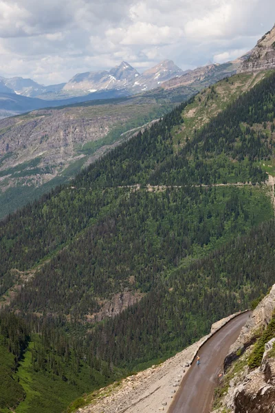 Vista desde alta montaña — Foto de Stock