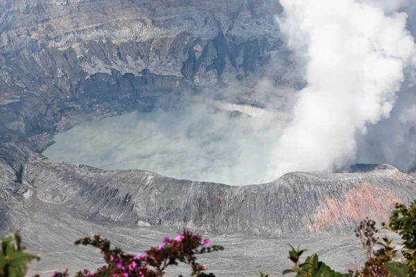 Vulcão Poas Caldera — Fotografia de Stock