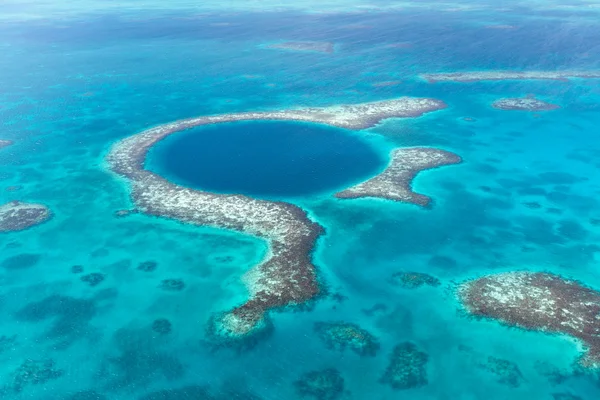 Blue hole, Беліз Стокове Фото