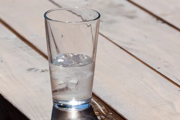 Ice Water in Glass