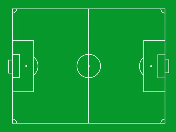 Soccerfield — 图库矢量图片