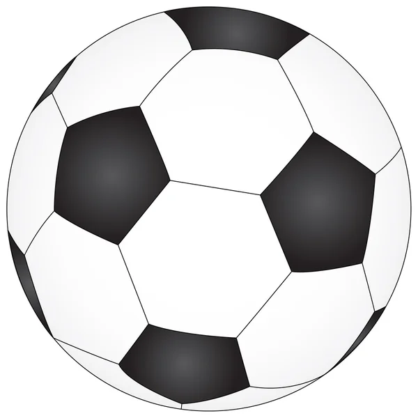 Fotboll Fotboll vektor, EPS-10. — Stock vektor