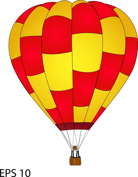 Vecteur de montgolfière, EPS 10 . — Image vectorielle