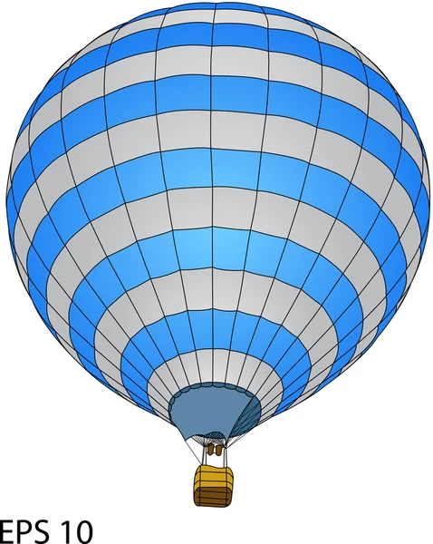 Hot Air Balloon Vector, EPS 10. — Stock Vector