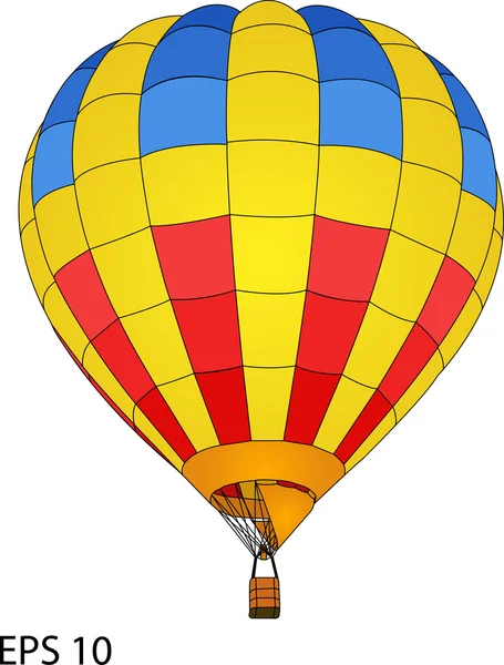 Hot Air Balloon Vector, EPS 10. — Stock Vector