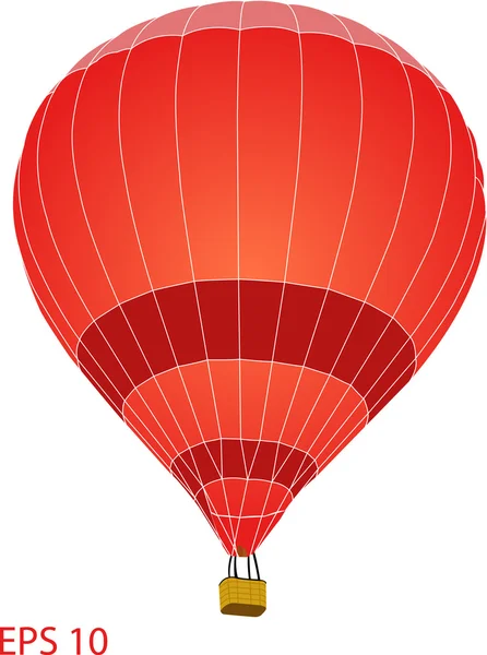 Hete lucht ballon vector, EPS-10. — Stockvector