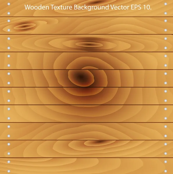 Wooden Texture Background Vector Illustrator, EPS 10. — Stock Vector