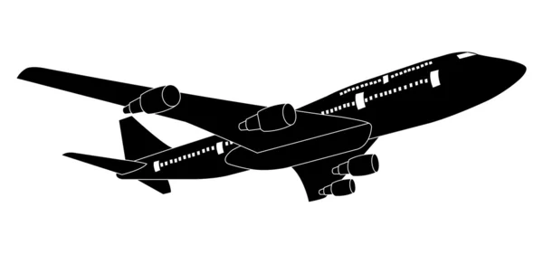 Samolot — Wektor stockowy