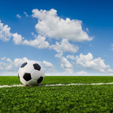 futbol futbol futbol sahası üzerinde.