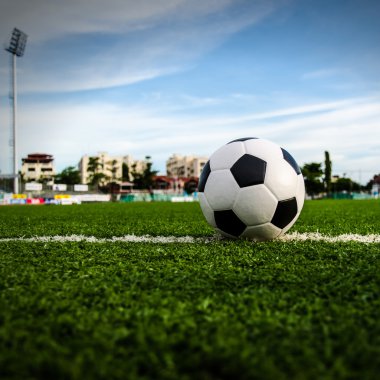 futbol futbol futbol sahası üzerinde.