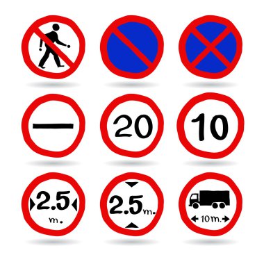 Doodle verkeersborden