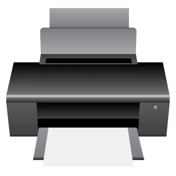 Impresora de oficina ilustración — Vector de stock