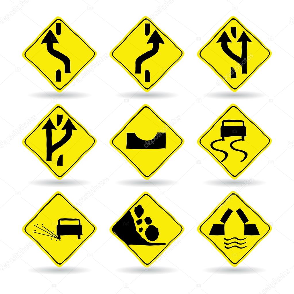 Doodle Traffic Signs