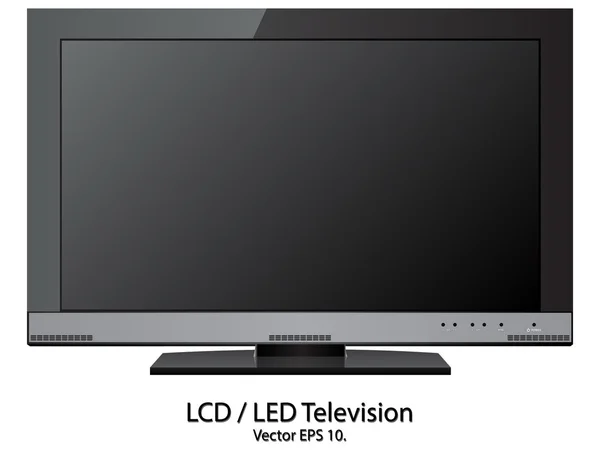 Ilustração de TV LCD ou LED —  Vetores de Stock