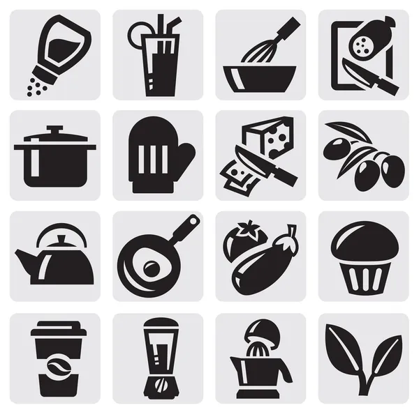 Set de cocina — Vector de stock